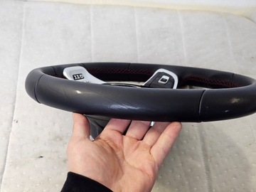 фото thumb №11, Руль мультифункция кожа vw golf vii gti красная нитка 5g0419091hg