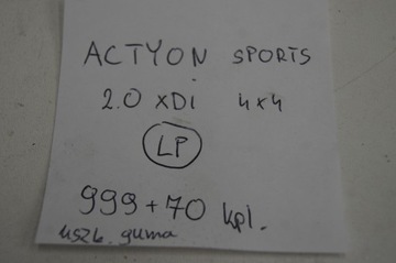 фото thumb №9, Actyon 13- поворотный кулак левая передняя 4x4 2.0 xdi