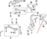 фото thumb №10, Audi q5 8r передня частина правий lower керування arm 8k0407694ad