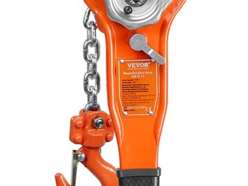 Цепная таль VEVOR 700 кг 140 Н 1,4 м