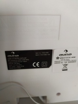 Стереосистема DAB BT FM CD