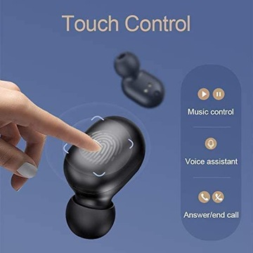 Bluetooth-наушники Haylou GT1 Pro, черные