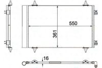 фото thumb №1, Behr-hella конденсатор кондиционера fiat scudo 1,6 2