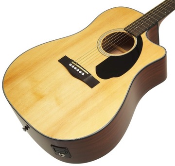 Электроакустическая гитара FENDER CD-60SCE NAT