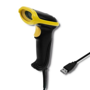 лазерный 1D-считыватель кодов | 2D | USB |Черный