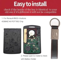 фото thumb №2, Карта ключ renault megane laguna scenic iii hf