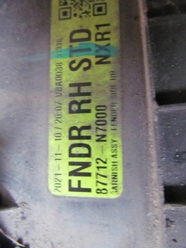 фото thumb №8, Hyundai tucson iv 20-24 планка накладка крила праві перед передня c410