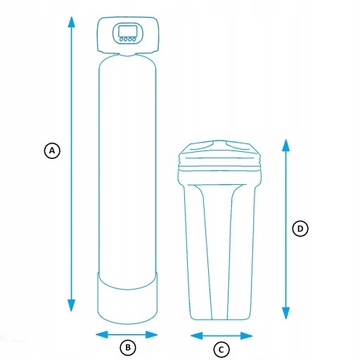 УМЯГЧИТЕЛЬ ВОДЫ AQUAFIT AQUASOFT 60L RX UP-FLOW