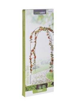 Piękna Metalowa Pergola Ogrodowa Na Pnącza Róże 240cm Łuk Różany Rosenbogen