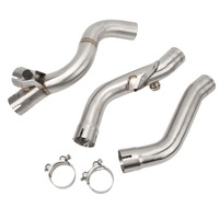 фото thumb №10, Труба вихлопна motocykla з łączem середній посилена