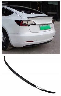 фото thumb №1, Спойлер спойлер накладка крило спойлер tesla модель 3 2017-2022 зад кришки