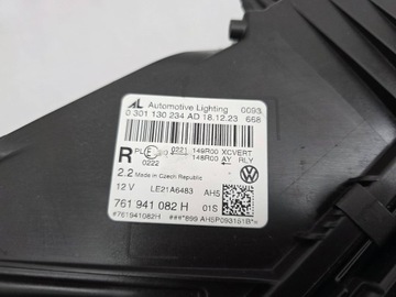 фото thumb №16, Vw touareg iii 3 рестайлінг 18+ лампа права перед повний led matrix eu 761941082h