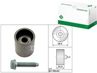 фото thumb №3, Ina ролик направляющая ремень распределительного вала pasuje do: audi a2, a3, a4 allroad b8,