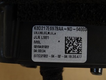 фото thumb №14, Оригинальный каркас зеркало левая 5+3 pin new evoque l551 2019- lr134600