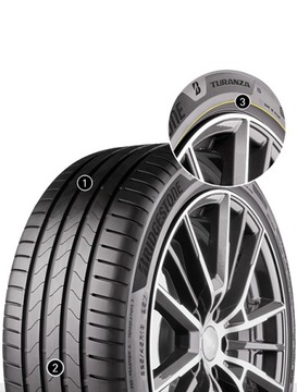 4x Bridgestone Turanza 6 225/45R17 91Y FR