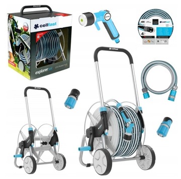 CELLFAST EXPLORER 55-065 WÓZEK Z WĘŻEM 1/2'' 25m