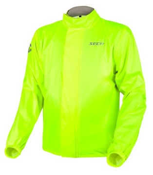 Kurtka przeciwdeszczowa motocyklowa SECA TYPHOON FLUO YELLOW rozm. L