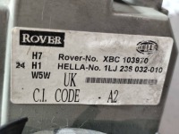 фото thumb №16, Rover 75 2000 фара ліва перед англієць xbc103970