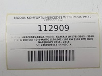 фото thumb №8, Модуль комфорта mercedes w176 w246 w117 2469009112