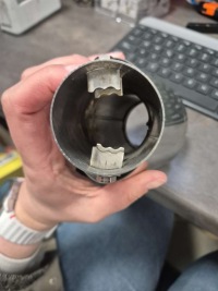 Наконечник выхлоп simoni racing trx/30, овальная, inox Цена, фото thumb