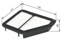 Bosch f 026 400 132 фильтр воздуха с Разборки, фото thumb