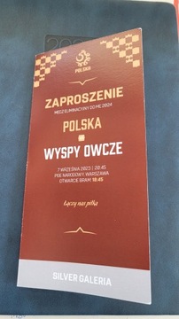 Bilet Polska - Wyspy Owcze , zaproszenie