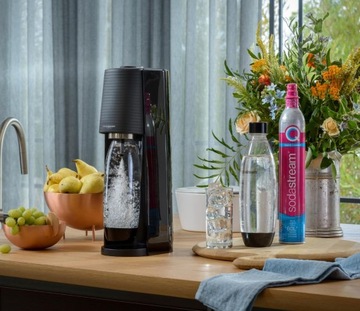 Карбонатор SODASTREAM Terra Black, 1 баллон-картридж на 60л.