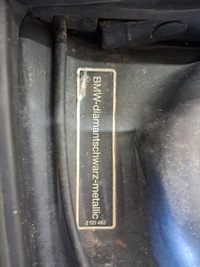 фото thumb №9, Двері праве задня diamantschwarz оригінал bmw e34 kombi