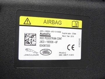 фото thumb №8, Подушка безопасности подушка пешехода w капот jaguar i-pace 18-