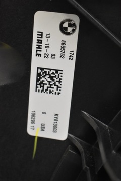 фото thumb №11, Pas переднє радіатор вентилятор bmw x5 g05 x6 g06 x7 g07 m50d 50d