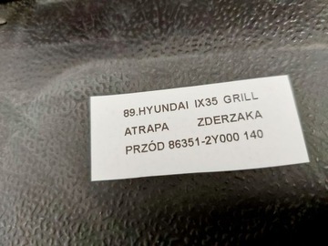 фото thumb №9, Hyundai ix35 1 i решётка радиатора решётка бампера перед 86351-2y000