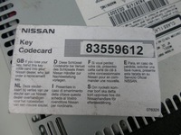 фото thumb №9, Nissan qashqai j10 радіо cd fm navi з код