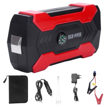 ROZRUCH POWERBANK ROZRUSZNIK BOOSTER JUMP STARTER MOCNY 12V 400-800A