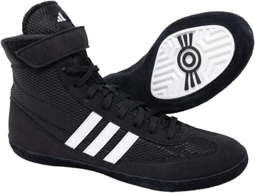 Adidas Buty Zapaśnicze Combat Speed 4 mma, krav maga, boks czarno-białe 44