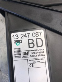 фото thumb №4, Модуль комфорта opel meriva a lift 13247087