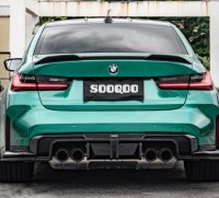 фото thumb №8, Карбоновый диффузор спойлер зад bmw g80 g81 g82 g83 sq стиль