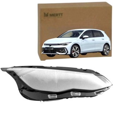 фото thumb №2, Правий плафон скло фара лампи передній volkswagen golf viii 2019-2023