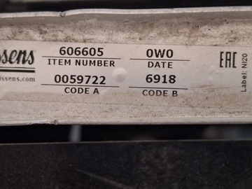 фото thumb №11, Радіатор pas переднє kia sportage 4 iv рестайлінг 1.6 crdi 2018- оригінал