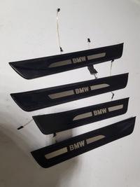 фото thumb №1, Накладки порогові led права ліва перед задня комплект bmw f07 молдинг