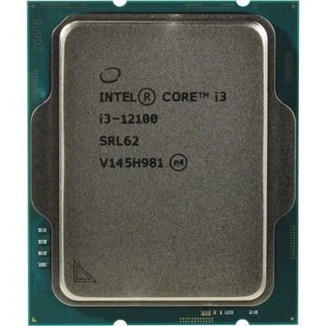 Процессор Intel Core i3-12100 4 x 3,3 ГГц