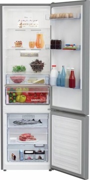 Lodówka Beko RCNT375I40XBN INOX 185cm NO FROST HarvestFresh INWERTER