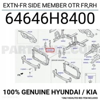 фото thumb №14, Kia rio 4 iv 16- усилитель лонжерон правое левая