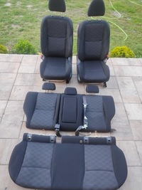 фото thumb №1, Сидіння диван перед зад комплект з подушками подушка безпеки nissan qashqai ii j11