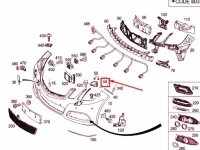 фото thumb №9, Mercedes-benz e w212 кришка склоомивача фара лівого a21286001089040