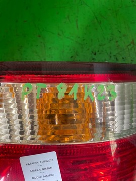 фото thumb №6, Лампа правая задняя nissan almera n16 рестайлинг