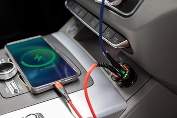 ЗАРЯДНОЕ УСТРОЙСТВО USB QC 3.0 36 ВОЛЬТМЕТР