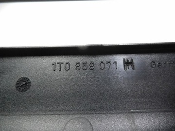 фото thumb №7, Рамка радіо volkswagen touran i 2006 оригінальний номер 1t0858071