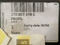 Купить Vw touran направляющая кронштейн бампера правый задняя 1t0807376c, фото thumb