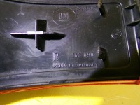 фото thumb №6, Відбивач бампера правий задня opel omega b 143890 nr80