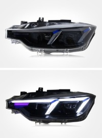 фото thumb №5, Led фара assembly for bmw 3 series f30 f80 2013-2019 refit full led